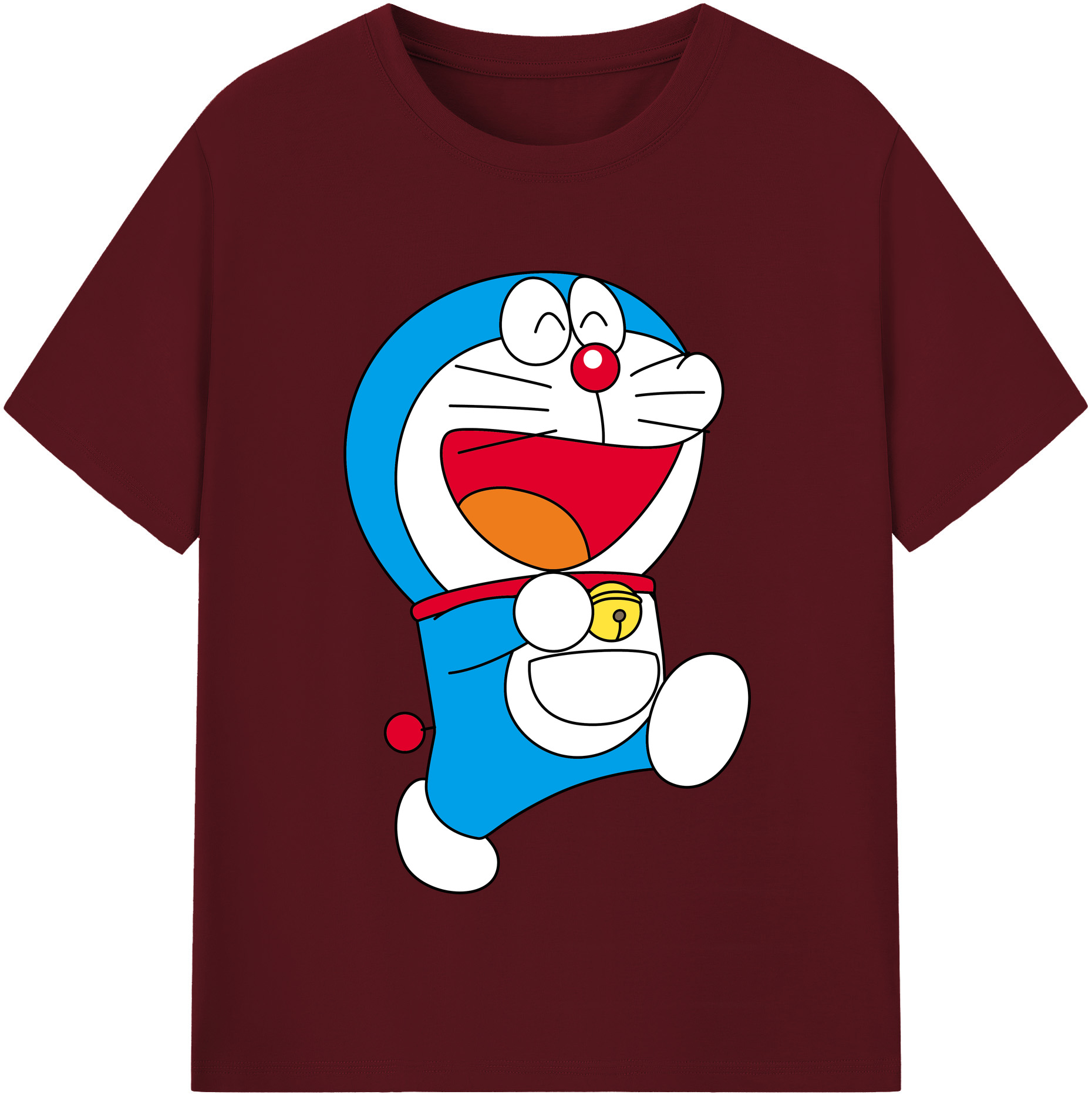 （画像用） ドラえもん Doraemon 綿100％半袖Tシャツ（フロントプリント）